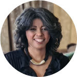 photo of a happy female customer